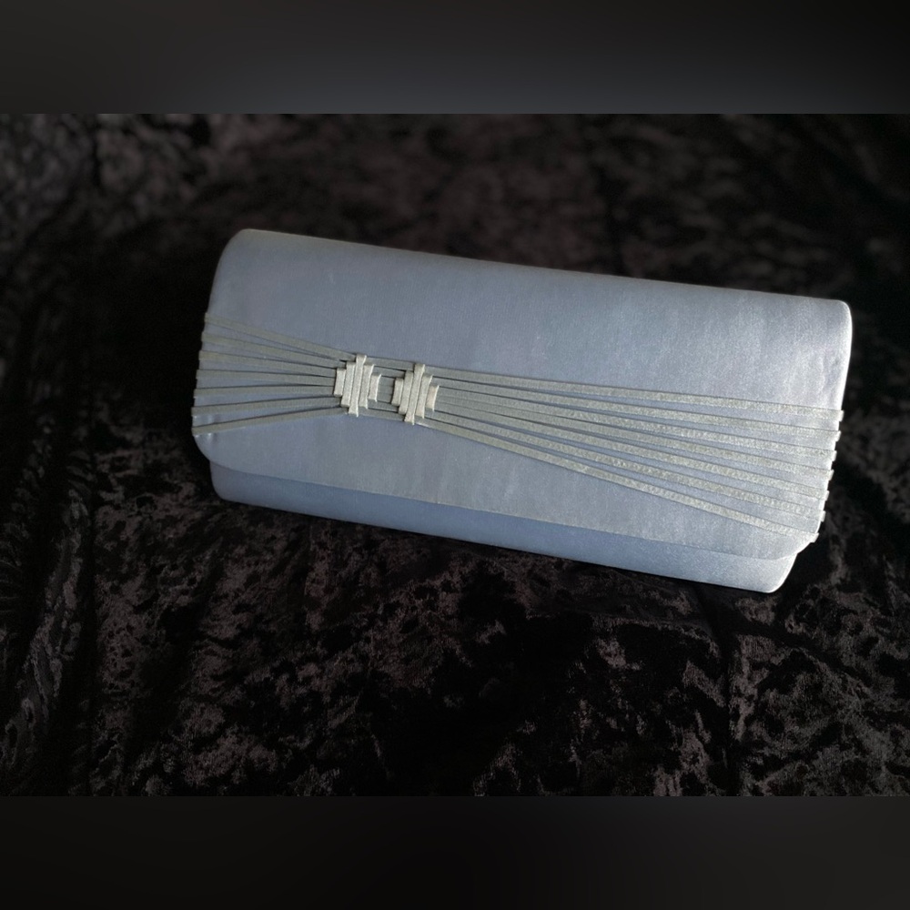 Jacques Vert satin clutch